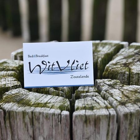 B&B Witvliet, Kamers En Studio Met Heerlijk Ontbijt ! 佐特兰德 外观 照片